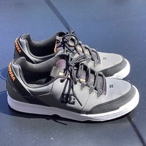 DC Gray and Black Athletic Sneakers